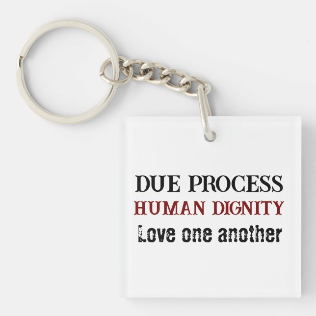 Love one another  key ring (Front)