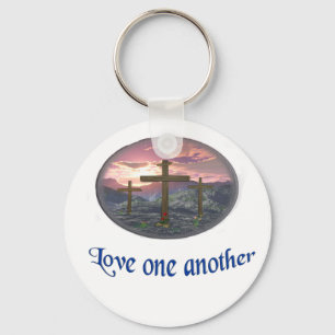 Love one another key ring
