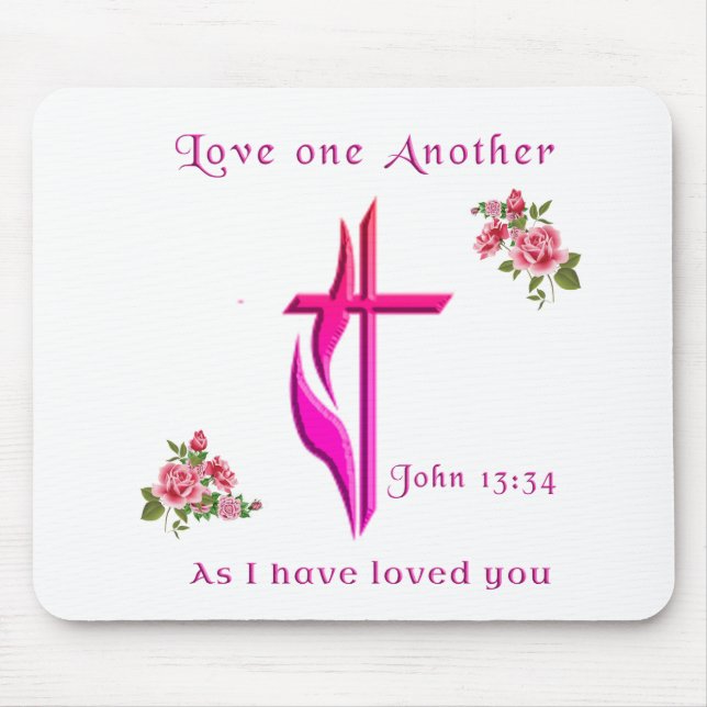 Love one another mouse mat (Front)