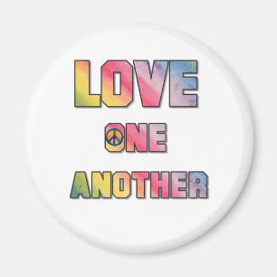 Love One Another Peace Magnet