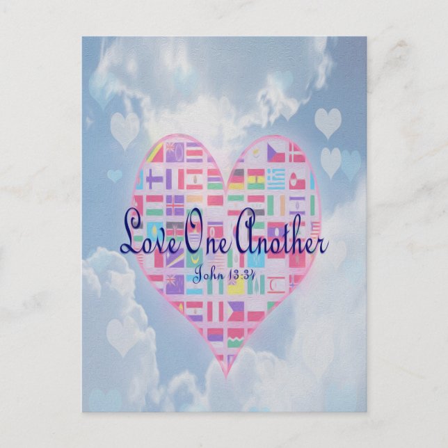 Love One Another Postcard (Front)