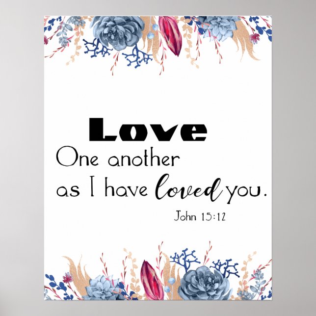 Love One Another Poster (Front)