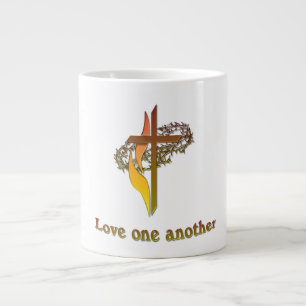 Love one another products large coffee mug