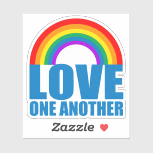 Love One Another Rainbow Christian