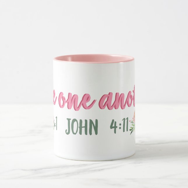 Love One Another Scripture // Bible Verse Mug (Center)