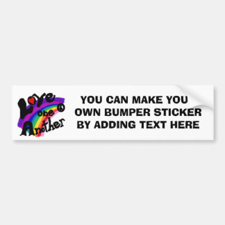 Love One Another T-shirts and Gifts Bumper Sticker