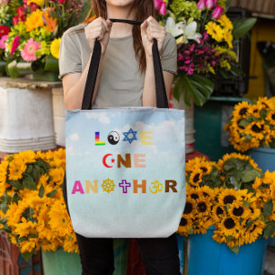 Love One Another Tote Bag