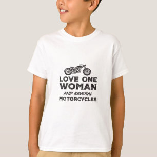 Love One Woman And Several Motorcycles Essential T-Shirt