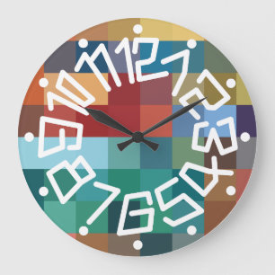 Love ORIGINALS NUMBERS by Masanser Large Clock