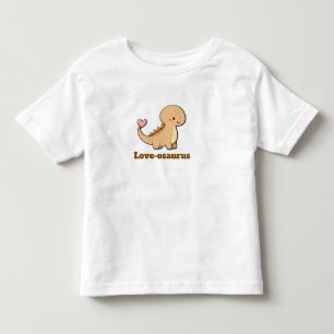 Love-osaurus – Cute Dinosaur Toddler T-Shirt