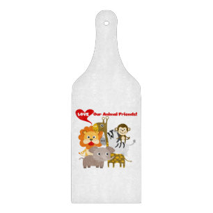 Love Our Animal Friends Cutting Board