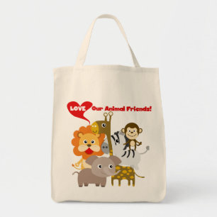 Love Our Animal Friends Tote Bag