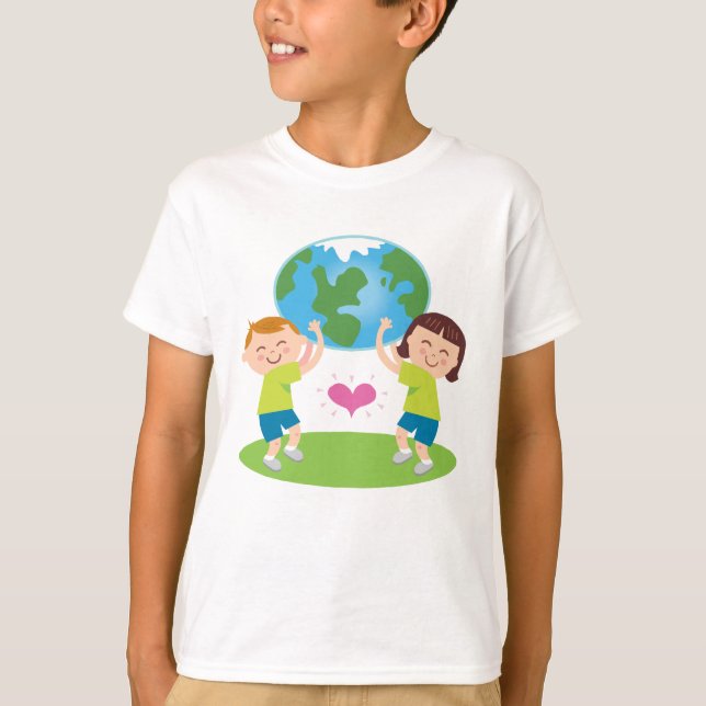 Love Our Earth T-Shirts for Kids (Front)