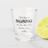 Love Our Nonno Personalised Kids Names Modern Cool