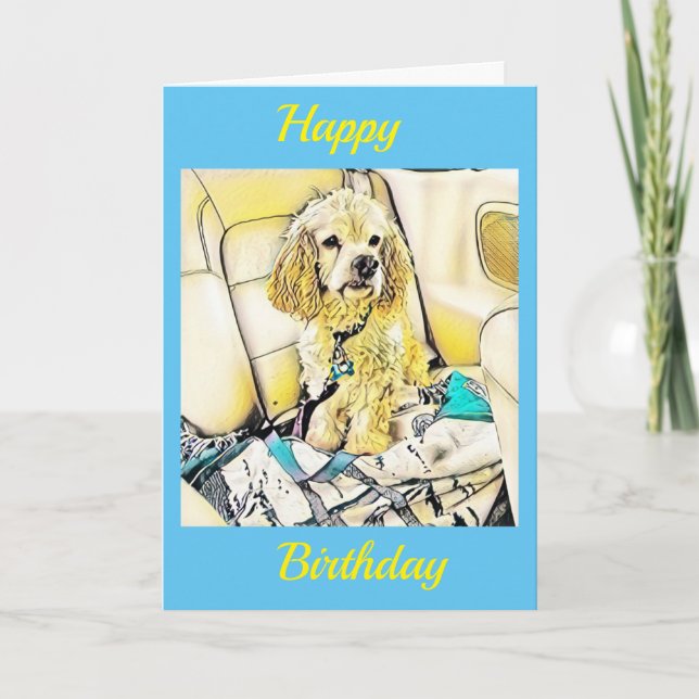 LOVE "OUR RIDE" IN LIFE HAPPY IT IS "YOU!" CARD (Front)