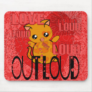 Love Out Loud - More Hearts Mouse Mat