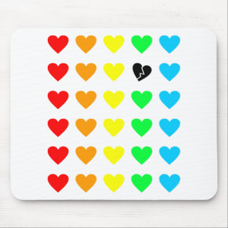 love outcast mouse mat