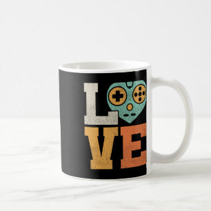 Love Outfit Vintage Video Game Costume Retro Gamin Coffee Mug