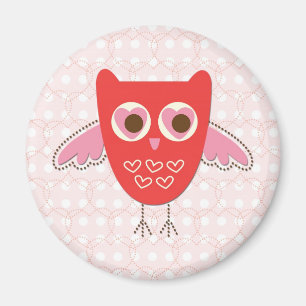 love owl magnet