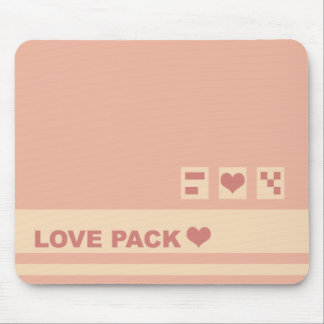 Love Pack Box Mouse Mat