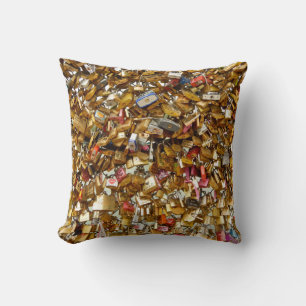 Love Padlocks Cushion