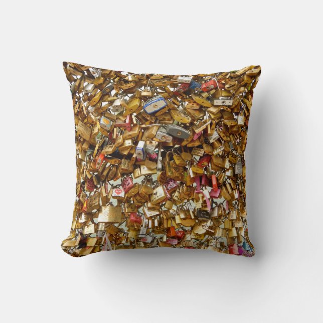 Love Padlocks Cushion (Front)