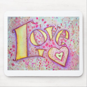 Love Painting Mouse Mat