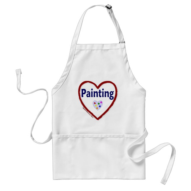Love Painting Standard Apron (Front)