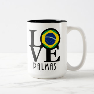 LOVE Palmas 15oz Two-Tone Coffee Mug