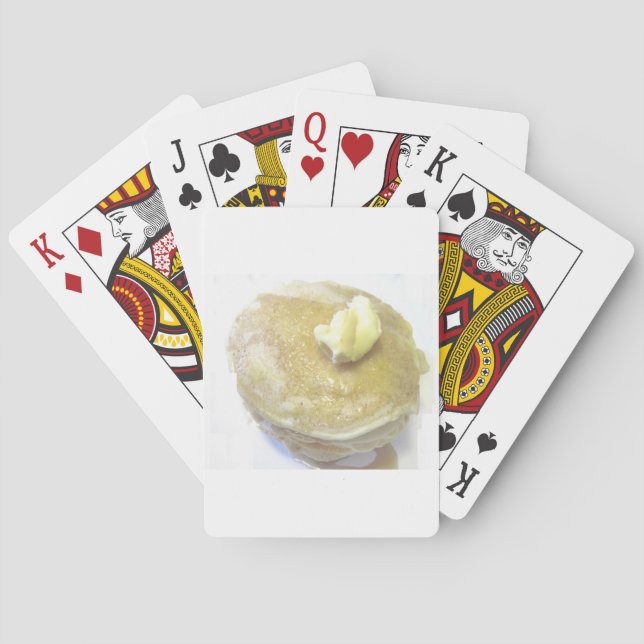 Love Pancakes Playing Cards (Back)