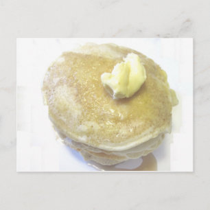Love Pancakes Postcard