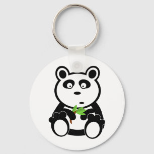Love panda bear key ring