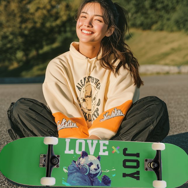 LOVE × PANDA - Custom Skateboard (Creator Uploaded)