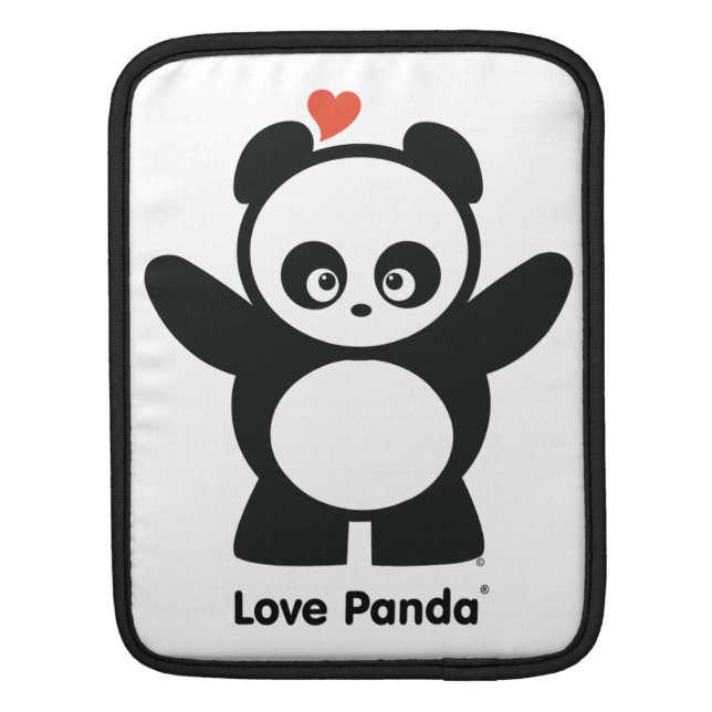 Love Panda® iPad sleeve (Back)