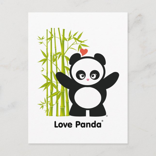 Love Panda® Postcard (Front)