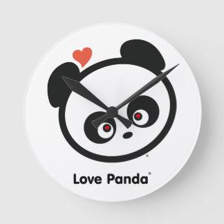 Love Panda® Round Clock