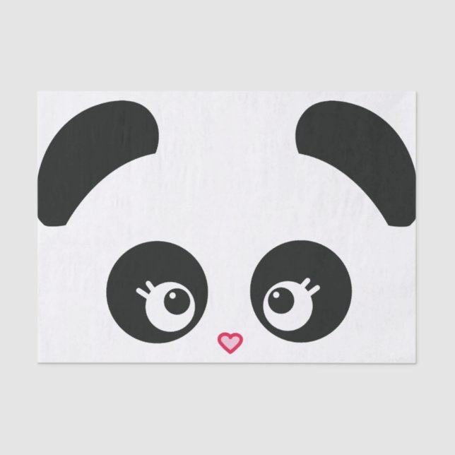 Love Panda® Tissue Paper (Front)