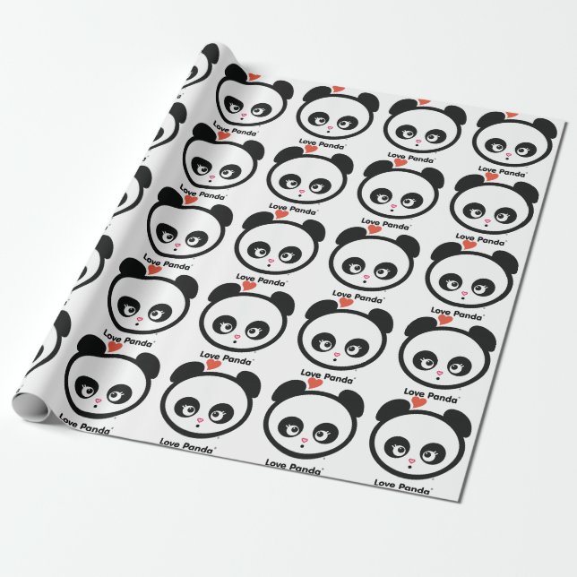 Love Panda® Wrapping Paper (Unrolled)
