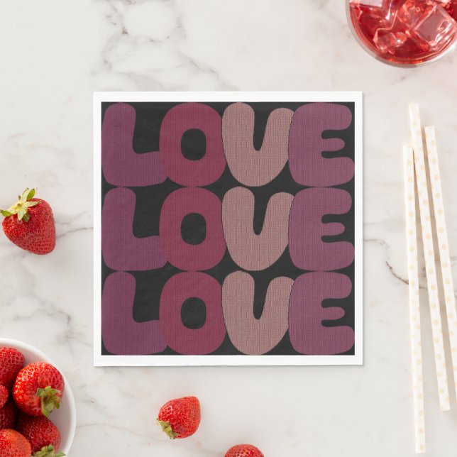 Love Paper Napkin (Insitu)