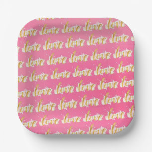 Love Paper Plate