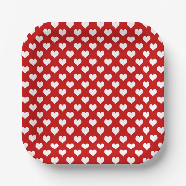 Love Paper Plate  (Front)