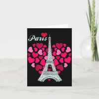 Love Paris Heart Eiffel Tower Souvenir France Fren