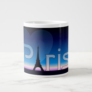 Love Paris Large Coffee Mug