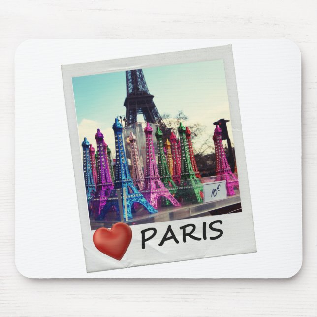 Love Paris Mouse Mat (Front)