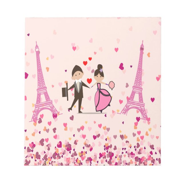 LOVE PARIS NOTEPAD (Front)