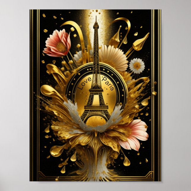 Love Paris Poster (Front)