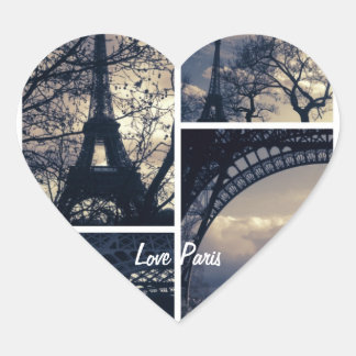 Love Paris Stickers