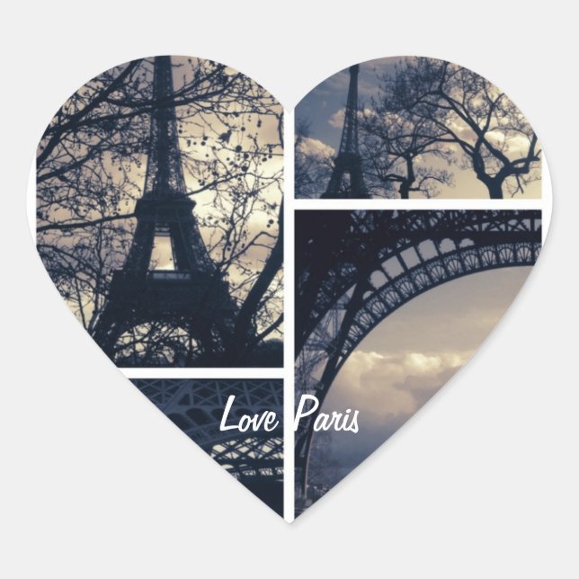 Love Paris Stickers (Front)