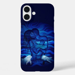 Love, Passion act - pair with Dolphin pair iPhone 16 Plus Case