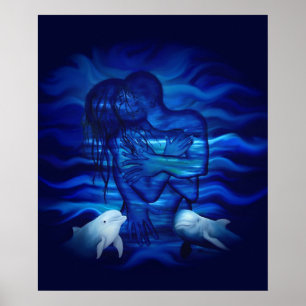 Love, Passion act - pair with Dolphin pair Poster